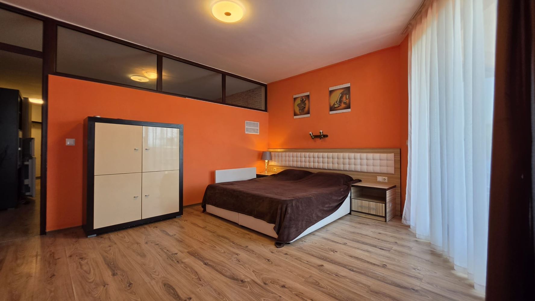 Apartament z jedną sypialnią i widokiem na morze w Sveti Vlas – 200 metrów od plaży