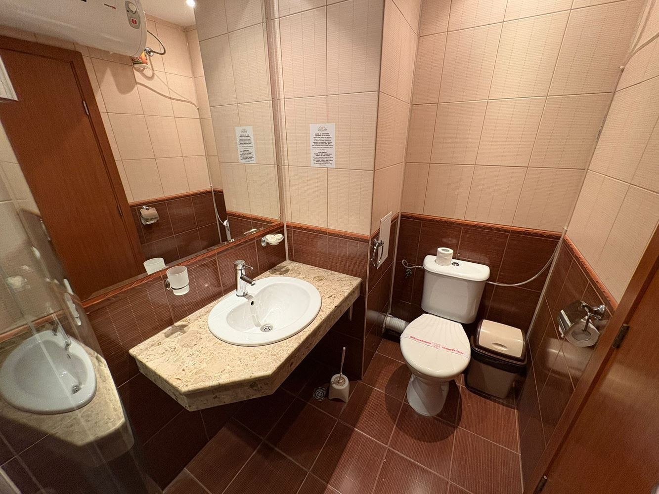 Apartament z dwiema sypialniami 300 metrów od plaży w centrum Słonecznego Brzegu
