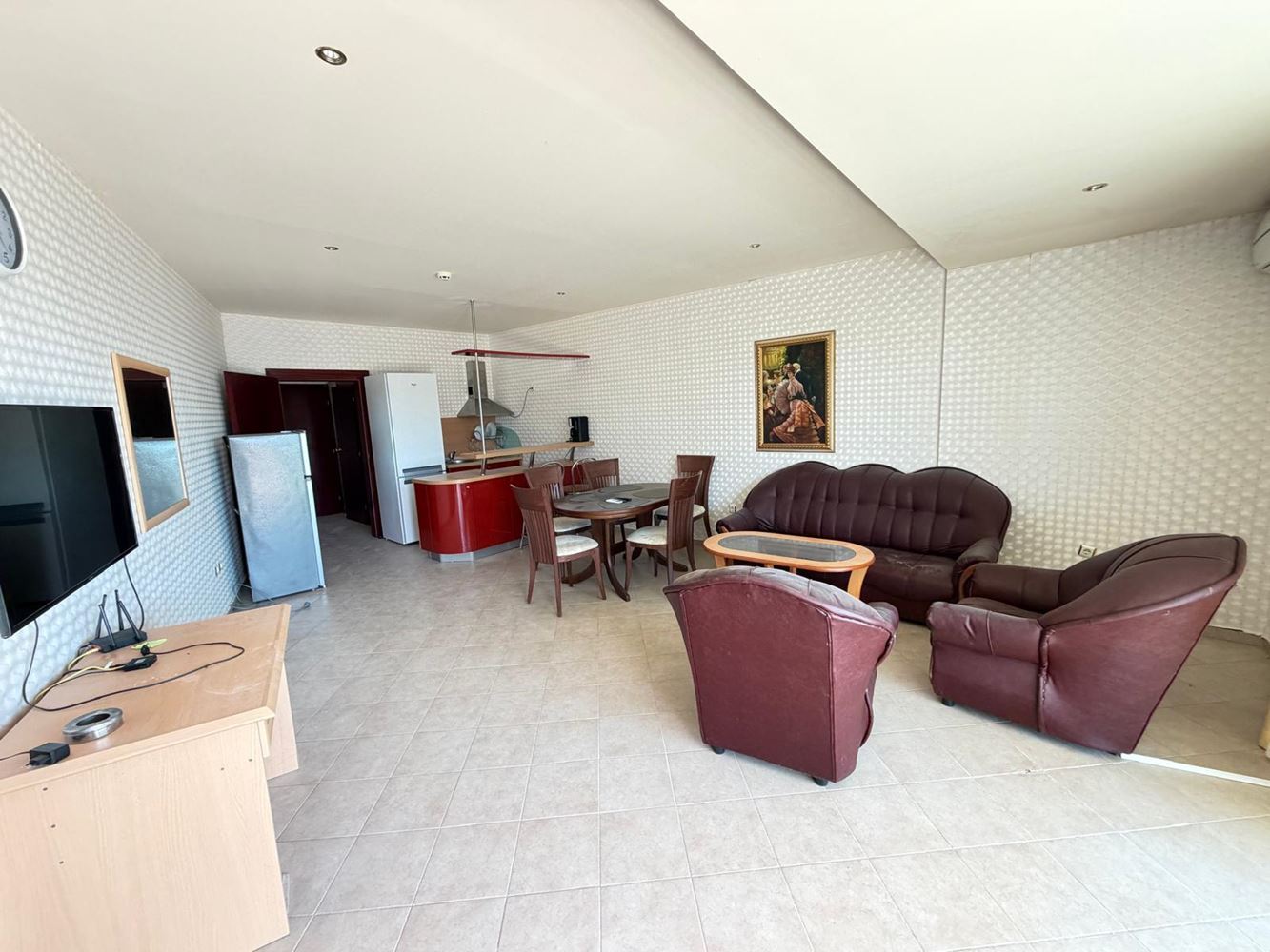  Luksusowy apartament z dwiema sypialniami i widokiem na morze, 100 metrów od plaży w Słonecznym Brzegu