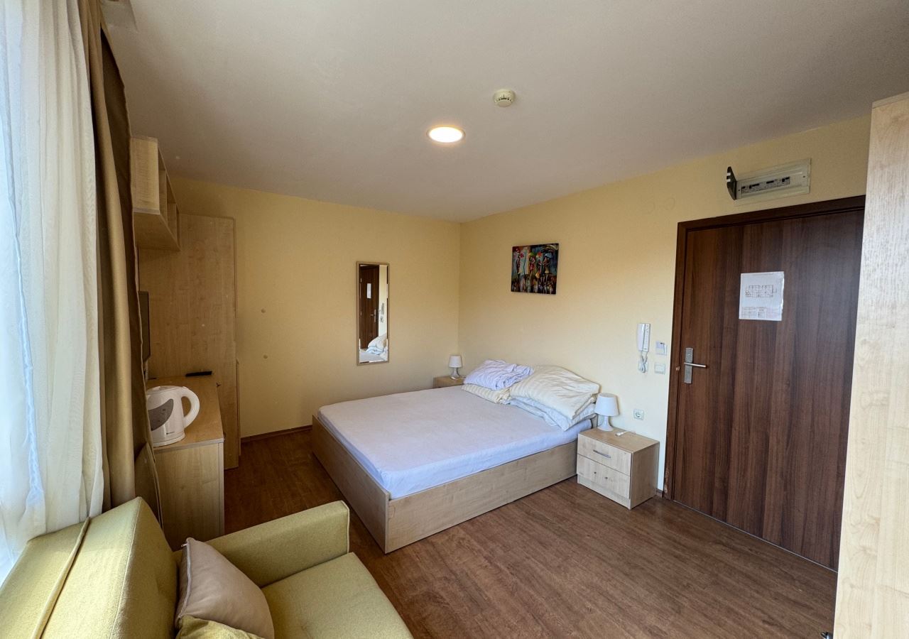 Studio w pierwszej linii brzegowej w Sveti Vlas – połączenie lokalizacji i komfortu