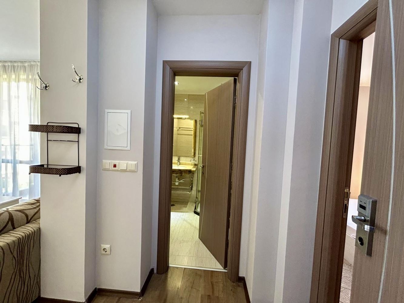 Przytulny apartament z jedną sypialnią z widokiem na basen i tereny zielone w świetnym kompleksie w Słonecznym Brzegu
