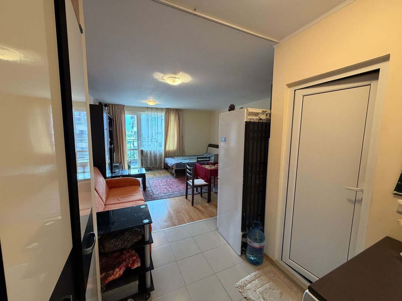 Przestronne, w pełni umeblowane studio w dzielnicy Czerno More, Nesebyr