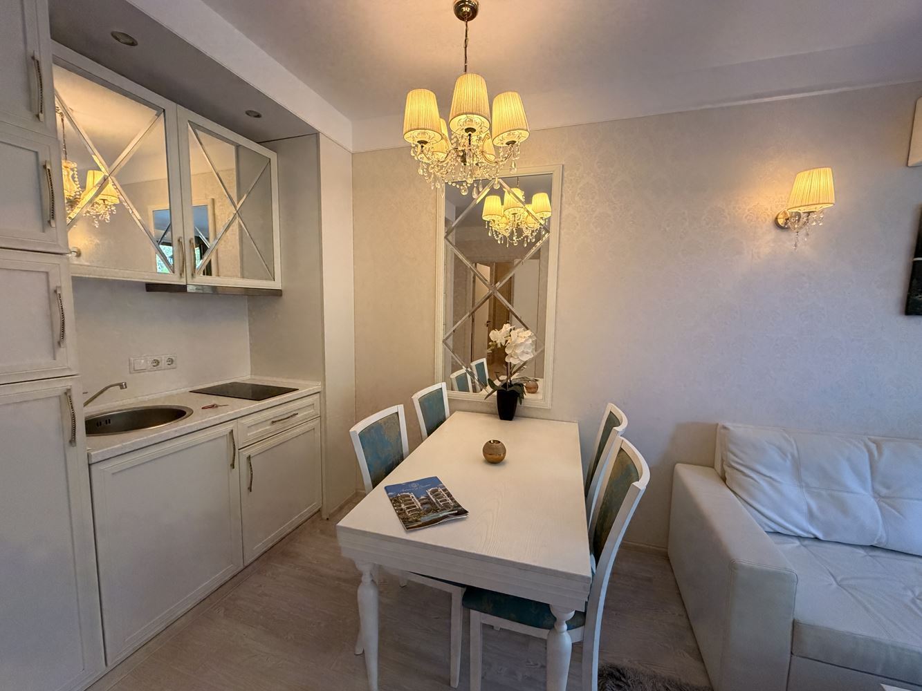 Apartament z jedną sypialnią z widokiem na park i basen w prestiżowym kompleksie w Słonecznym Brzegu