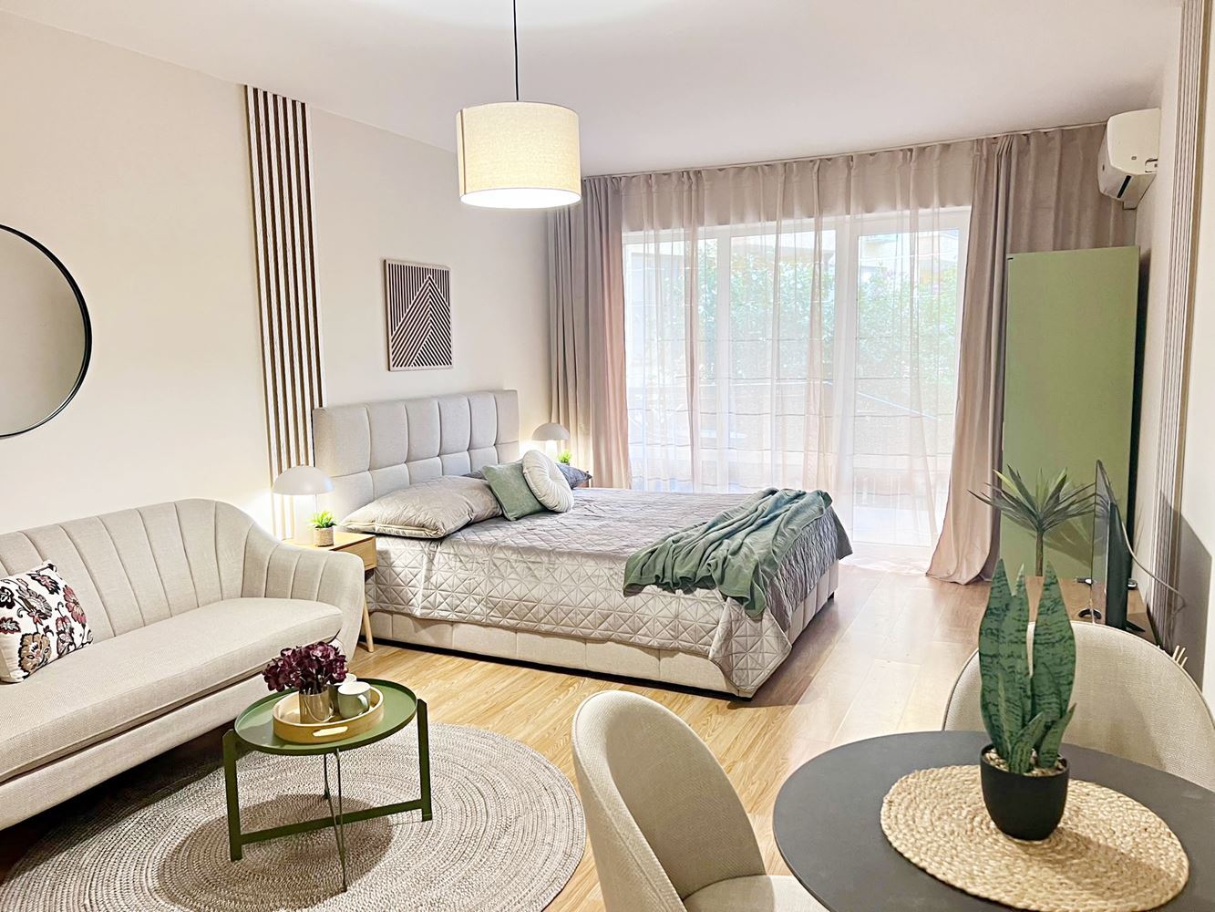 Studio z designerskim remontem w Świętym Własie – zaledwie 200 m od morza