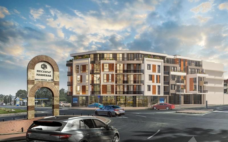 Apartament z jedną sypialnią w dzielnicy Cherno More 1, Nesebyr – bez opłaty eksploatacyjnej