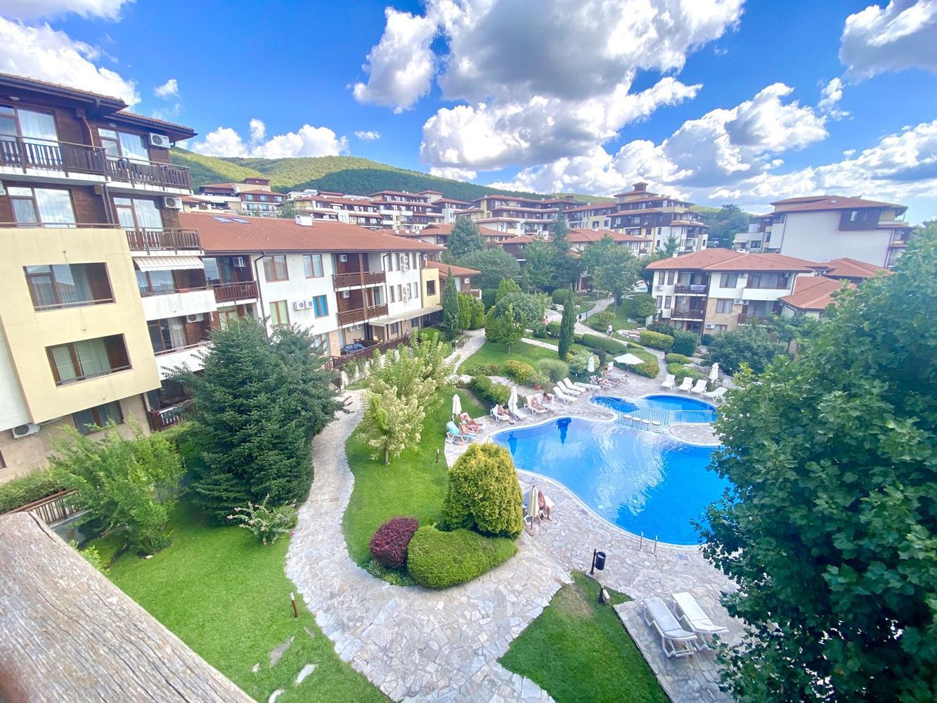 Apartament z jedną sypialnią w kompleksie z morską atmosferą na pierwszej linii w Sweti Włas