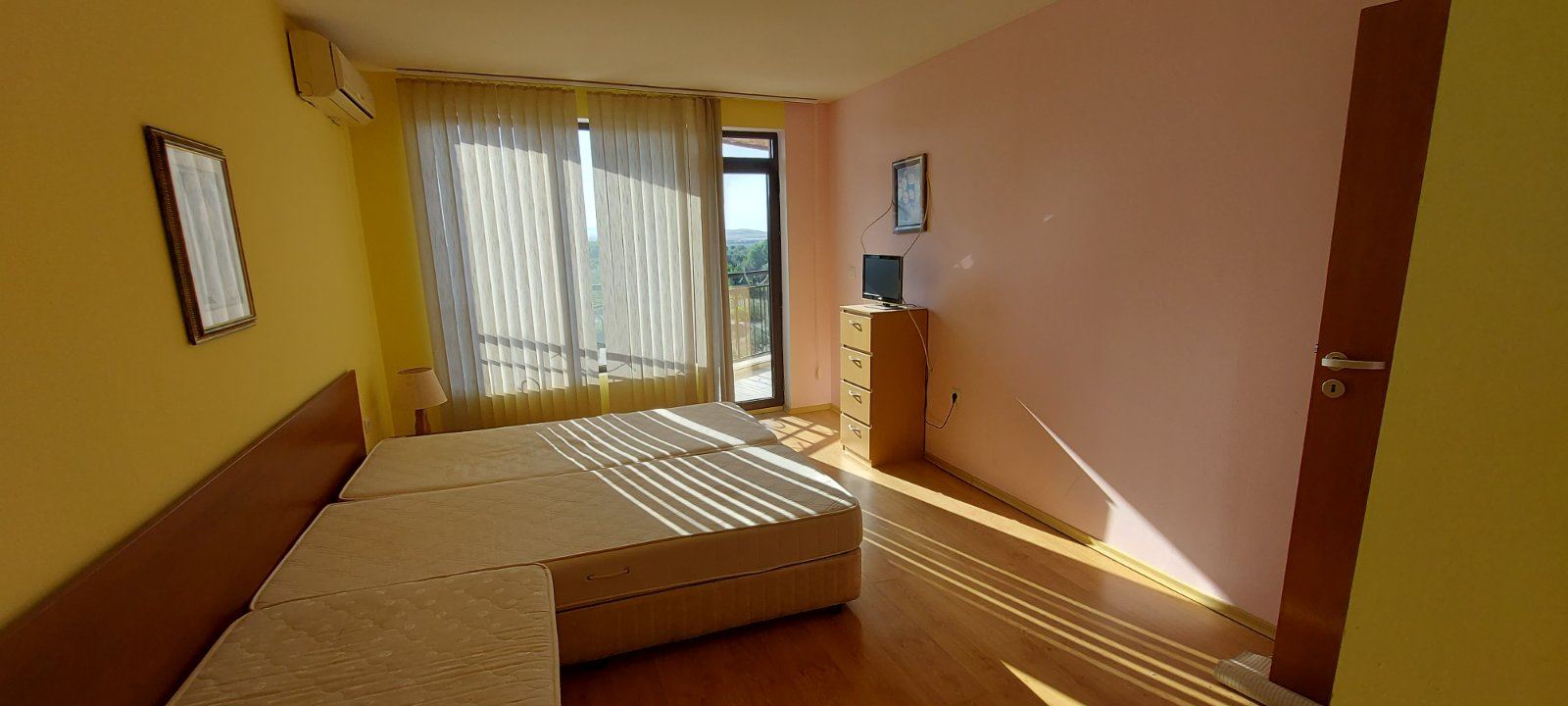 Przestronny apartament z jedną sypialnią w kompleksie z basenem i doskonałymi udogodnieniami w Słonecznym Brzegu