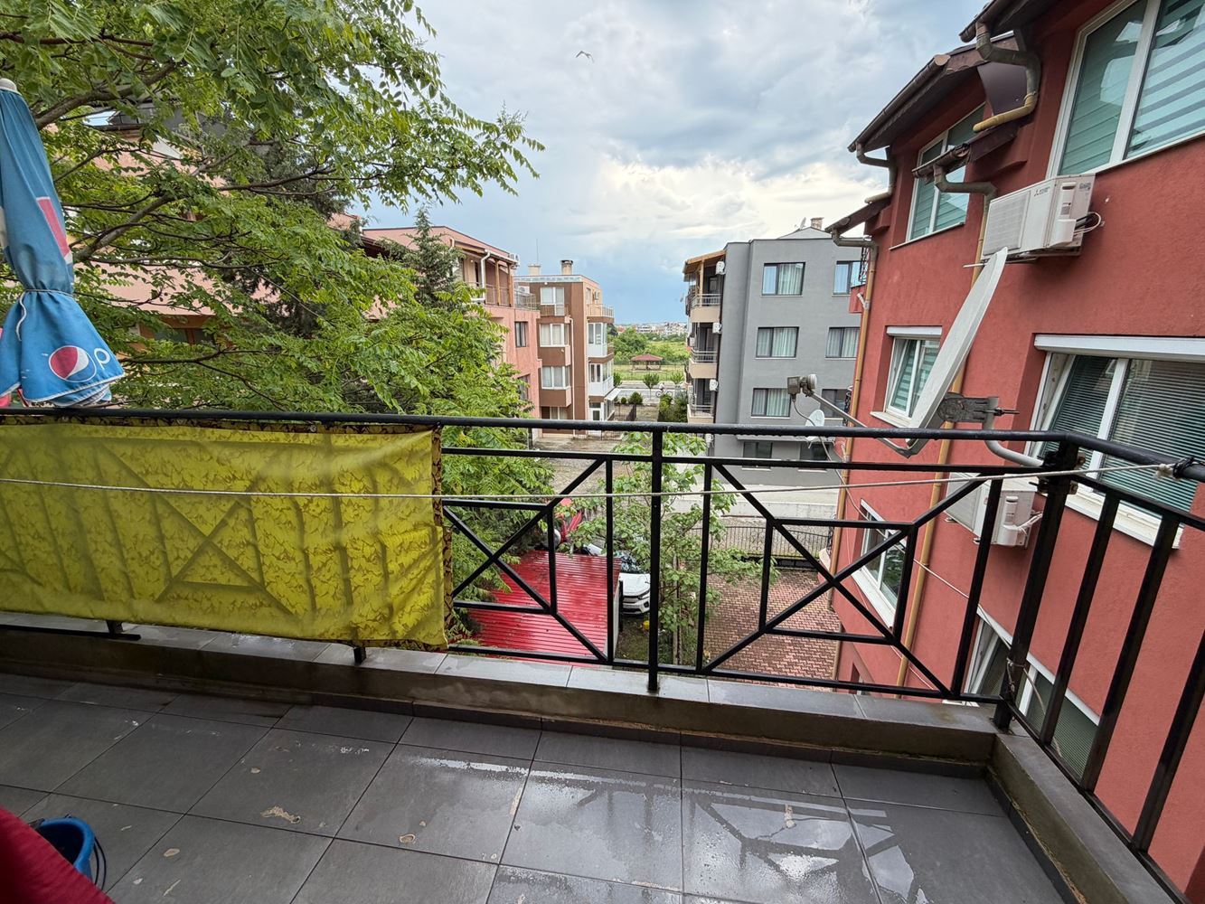 Przestronne, w pełni umeblowane studio w dzielnicy Czerno More, Nesebyr