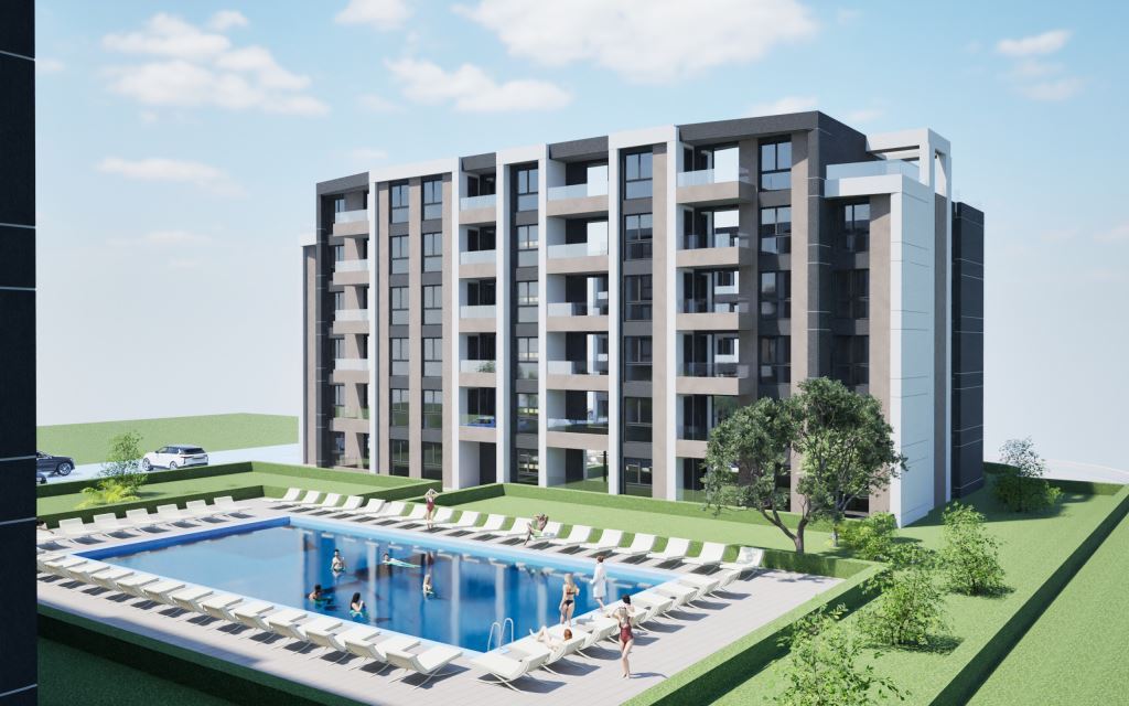 Nowoczesny apartament z dwiema sypialniami w ekskluzywnym nowym projekcie w Rawdzie