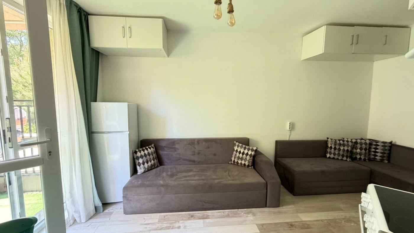 Luksusowe studio z dużą werandą w prestiżowym kompleksie w Słonecznym Brzegu – komfort, zieleń i relaks SPA