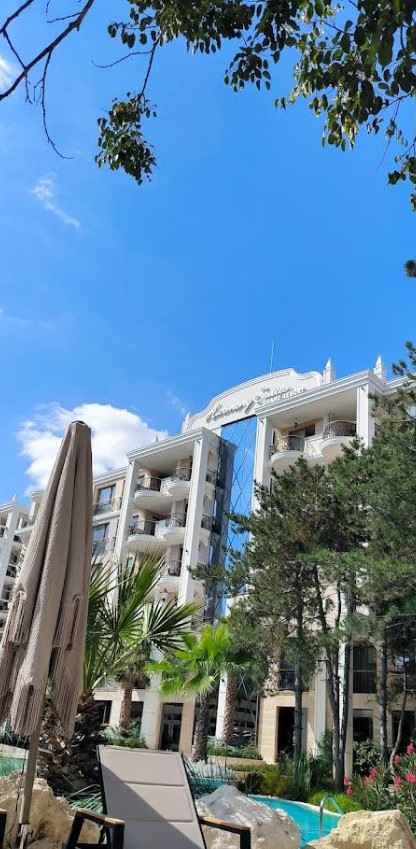 Przytulne mieszkanie z jedną sypialnią w luksusowym kompleksie w Słonecznym Brzegu