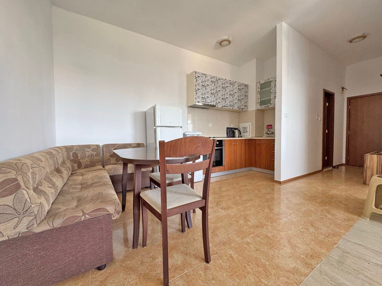 Przytulny apartament z jedną sypialnią i widokiem na basen w Słonecznym Brzegu
