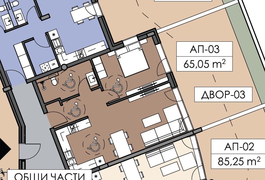 Apartament z jedną sypialnią i prywatnym ogrodem w Nesebyrze – wyjątkowa lokalizacja przy Parku Morskim i plaży południowej