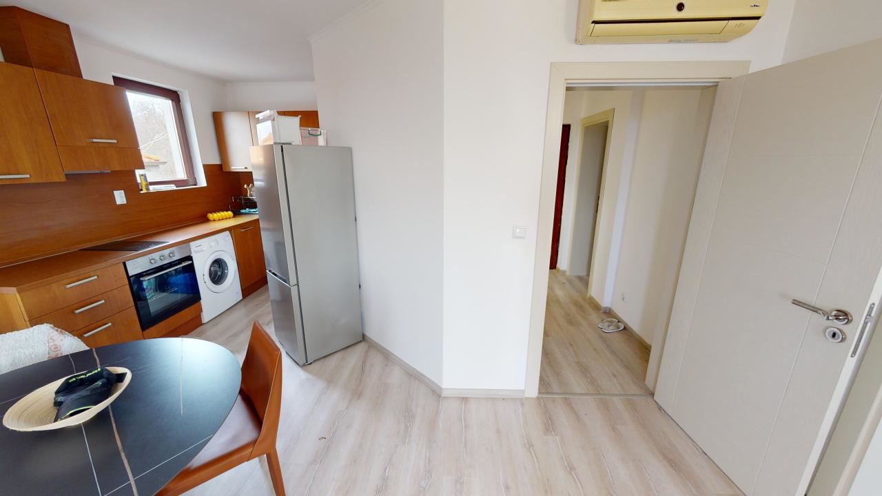 Mieszkanie dwupokojowe z panoramą gór w całorocznym kompleksie w rejonie Słonecznego Brzegu