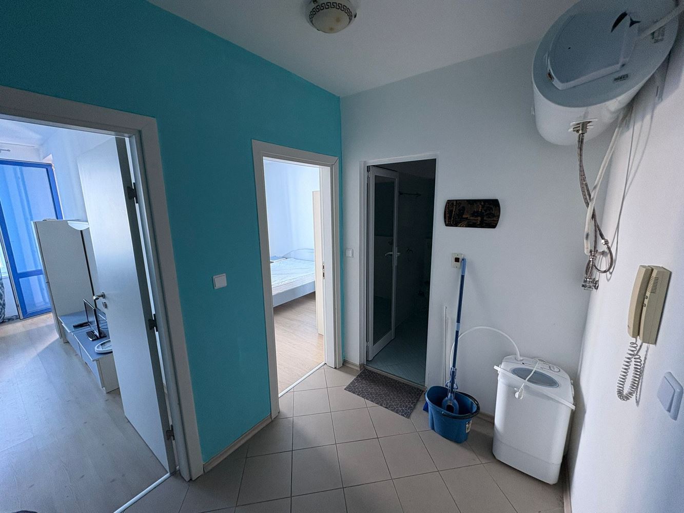  Przestronne dwupokojowe mieszkanie na pierwszej linii morza w Pomorie