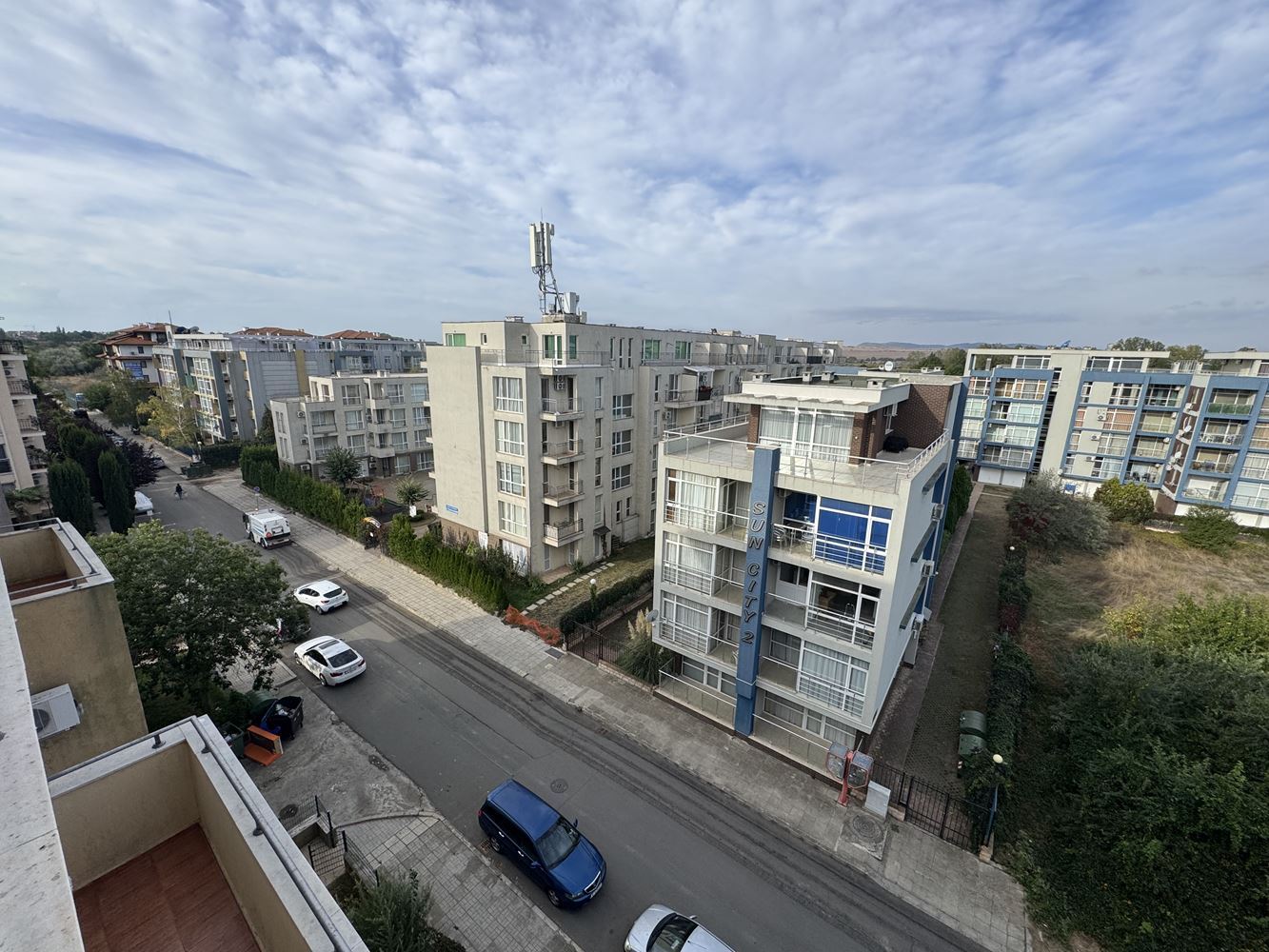 Apartament z jedną sypialnią i panoramicznym widokiem w sercu Słonecznego Brzegu