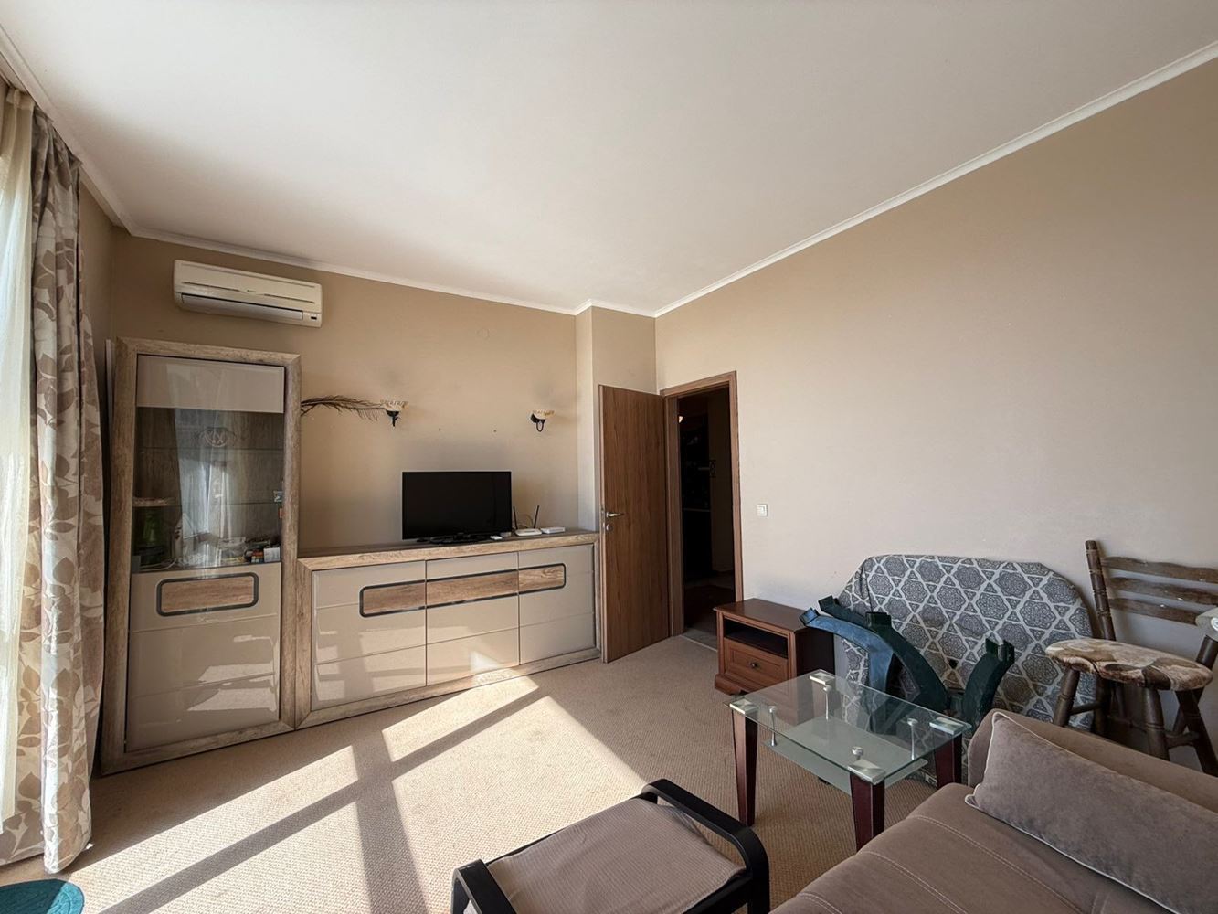 Luksusowe mieszkanie z jedną sypialnią z panoramicznym widokiem na morze w Pomorie