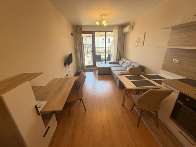 Studio z widokiem na morze w luksusowym kompleksie w Aheloy – komfort, styl i relaks