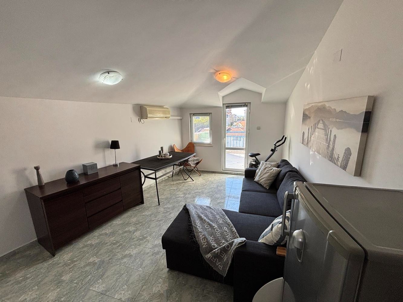 Apartament z dwiema sypialniami i panoramicznym widokiem na morze w Sveti Vlas