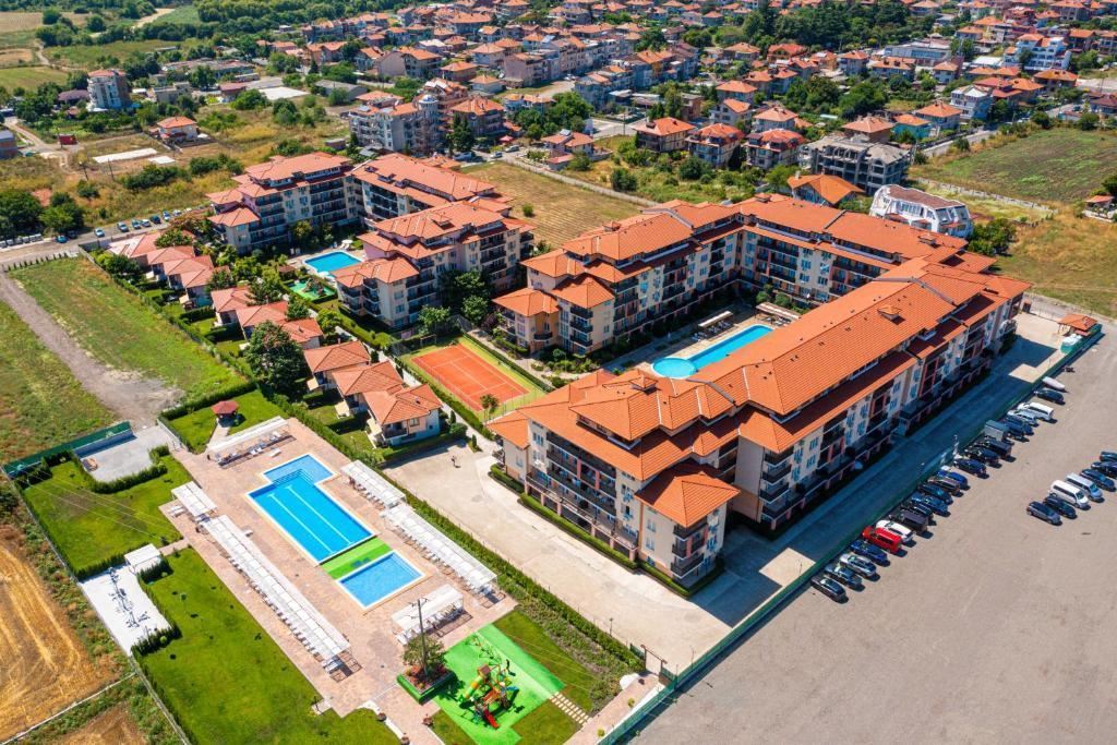 Przestronny apartament z jedną sypialnią w Aheloy – gotowy do zamieszkania, kilka kroków od morza
