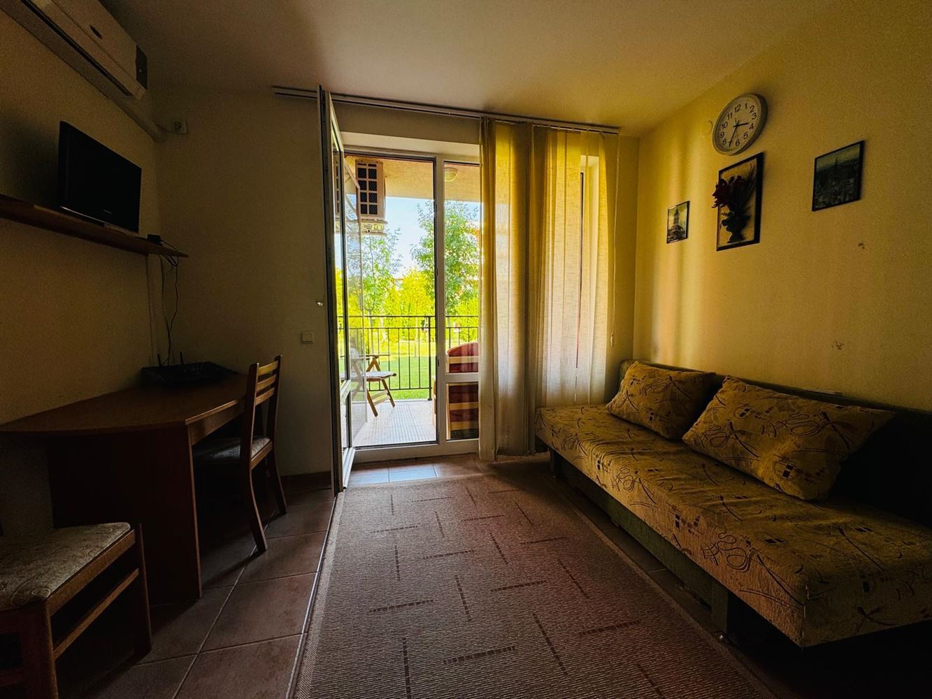 Przytulny apartament z dwiema sypialniami na parterze w Słonecznym Brzegu – doskonała inwestycja blisko aquaparku i morza