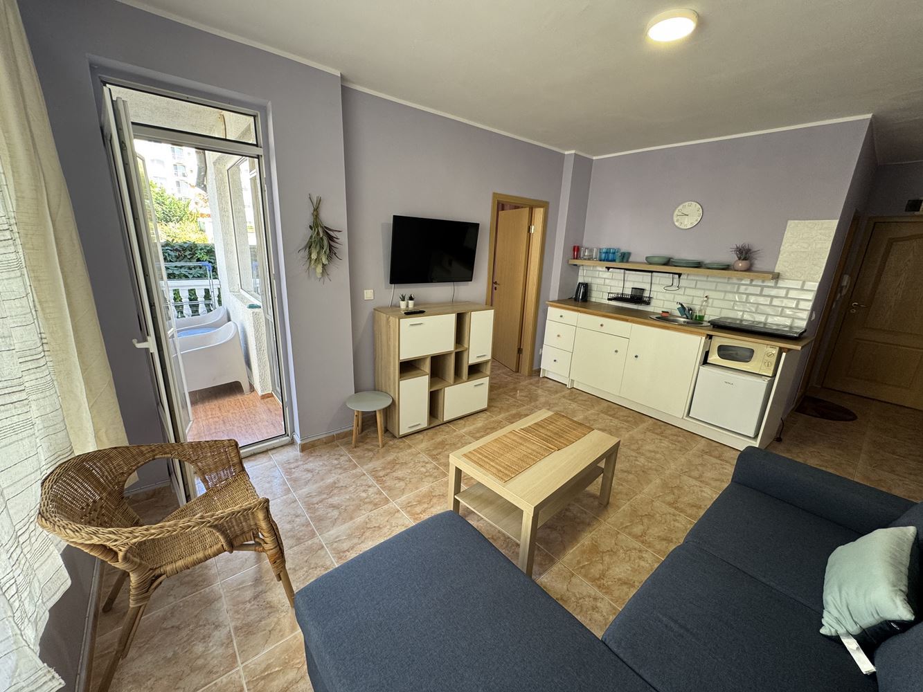 Przytulny apartament z jedną sypialnią w sercu Słonecznego Brzegu w kompleksie z doskonałą infrastrukturą