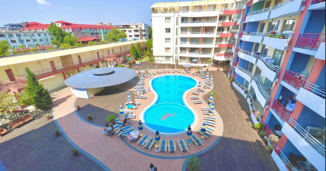 Przestronny apartament z jedną sypialnią w nowoczesnym kompleksie w Słonecznym Brzegu