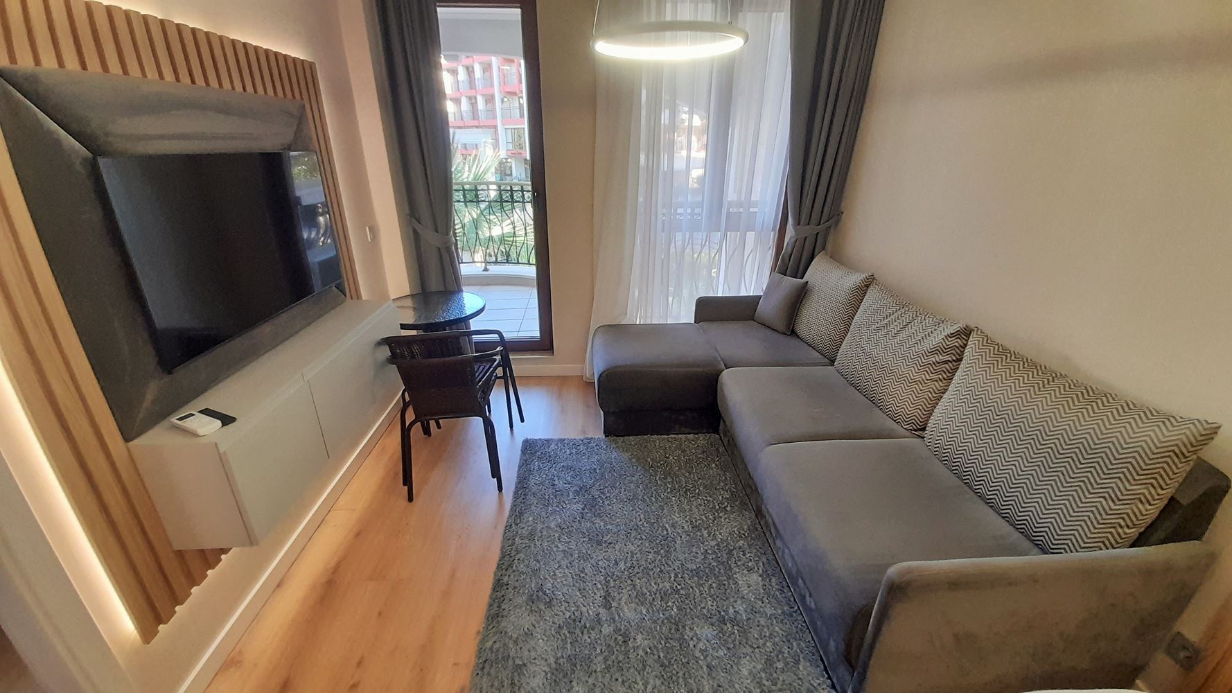 Apartament z jedną sypialnią i widokiem na basen w kompleksie z imponującą infrastrukturą w Słonecznym Brzegu