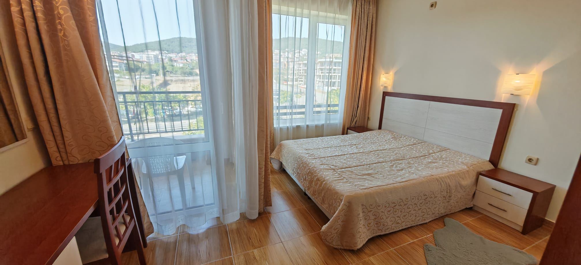 Panoramiczny widok na morze i baseny – przestronny apartament z dwiema sypialniami w Sveti Vlas