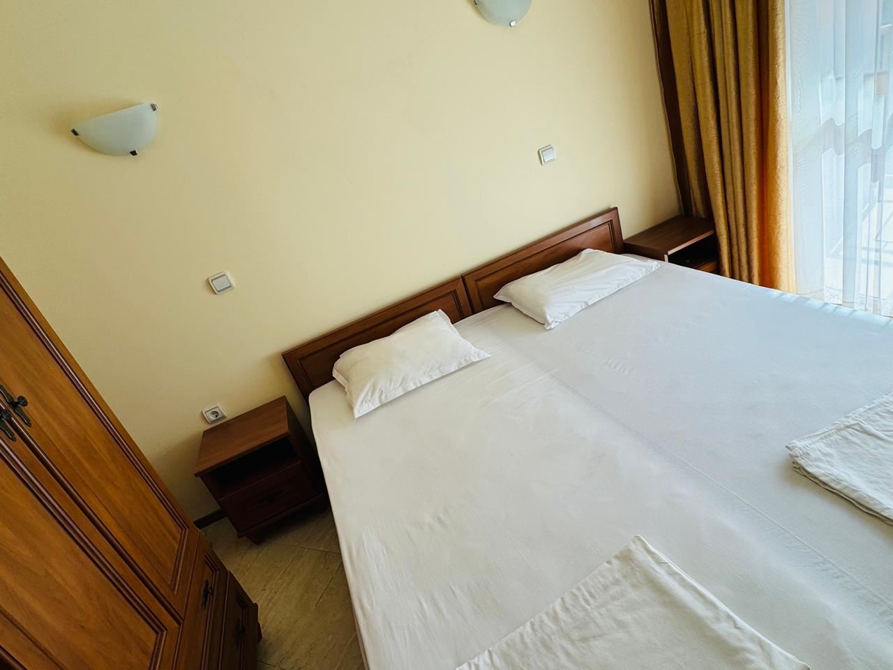 Apartament z jedną sypialnią i widokiem na basen – tylko 300 m od morza w Słonecznym Brzegu
