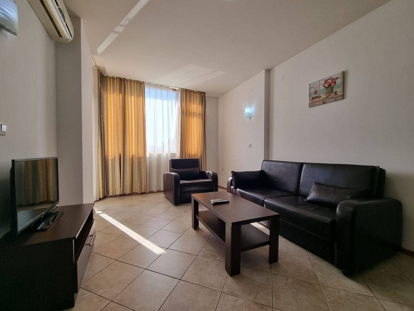 Przestronny apartament z jedną sypialnią 200 metrów od plaży w Słonecznym Brzegu