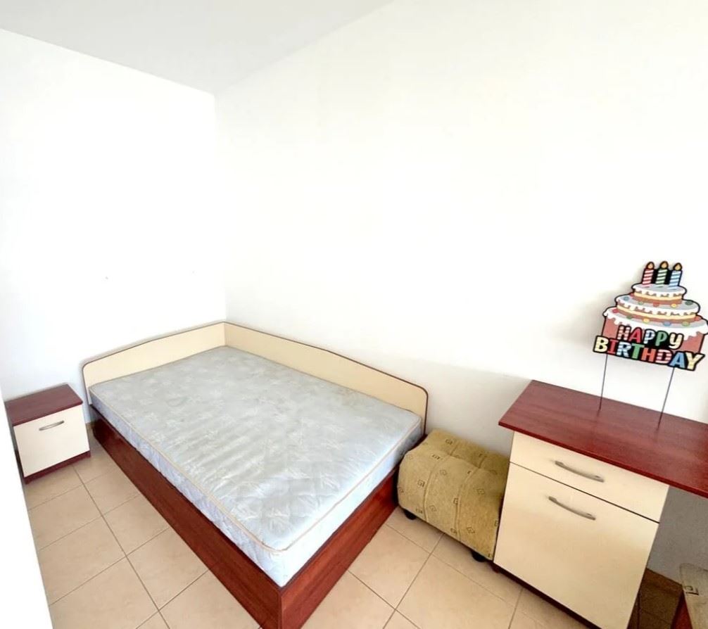 Apartament z jedną sypialnią 300 metrów od plaży w Słonecznym Brzegu – doskonała okazja do remontu i inwestycji