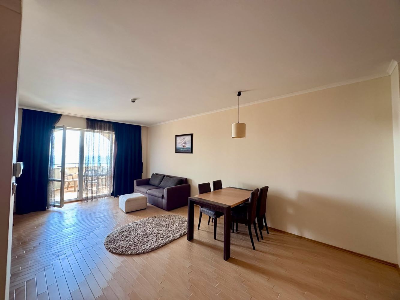 Apartament z jedną sypialnią w pierwszej linii z panoramicznym widokiem na morze w Słonecznym Brzegu