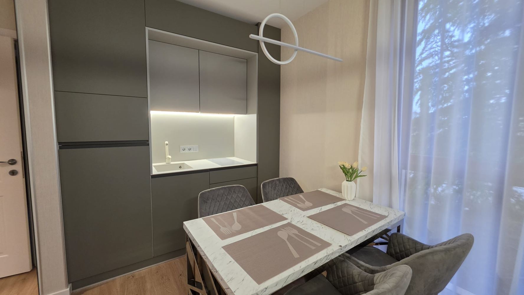 Przytulne mieszkanie z jedną sypialnią w luksusowym kompleksie w Słonecznym Brzegu