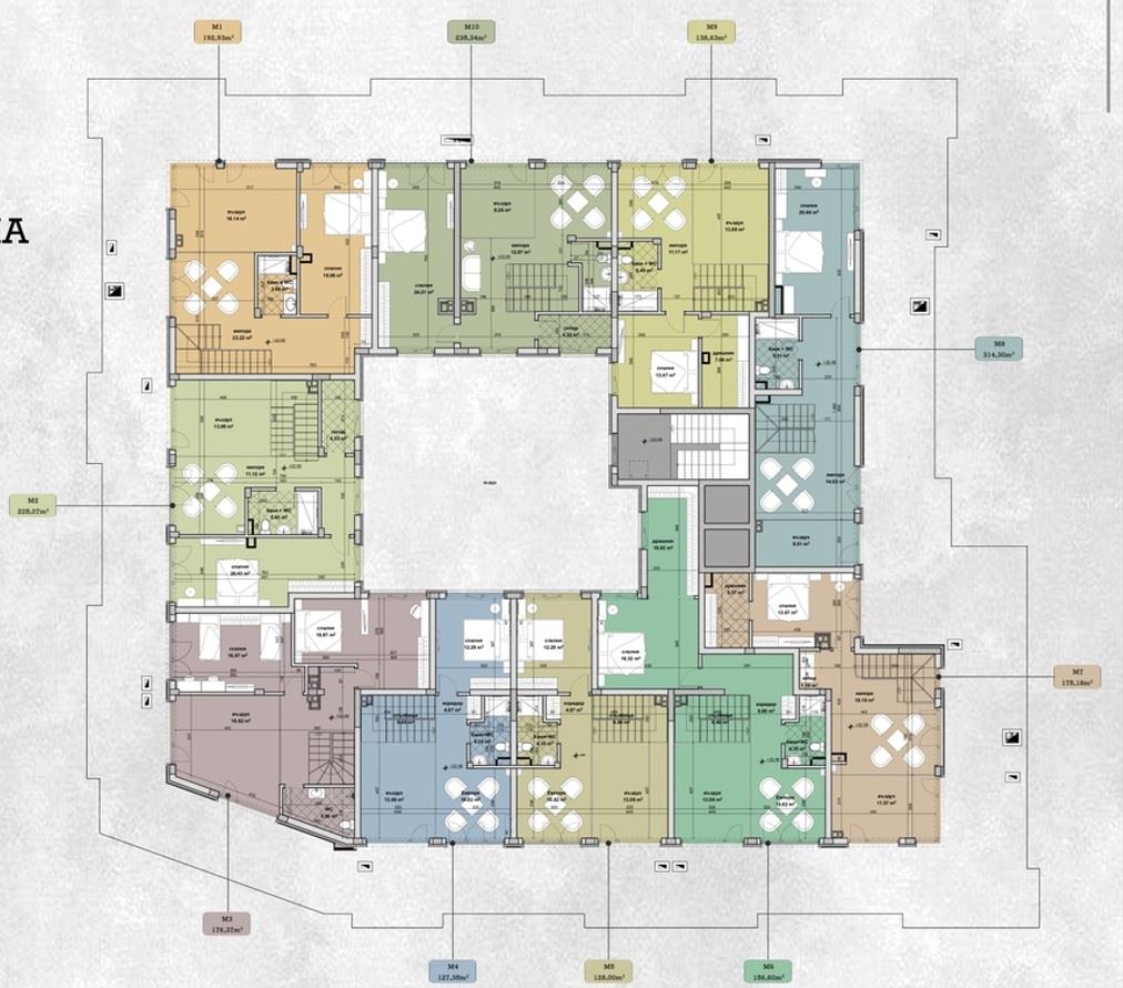 Stylowy apartament dwupoziomowy z 2 sypialniami, tarasem i garderobą w nowej inwestycji w dzielnicy Slaveykov, Burgas – nowoczesny design i komfort