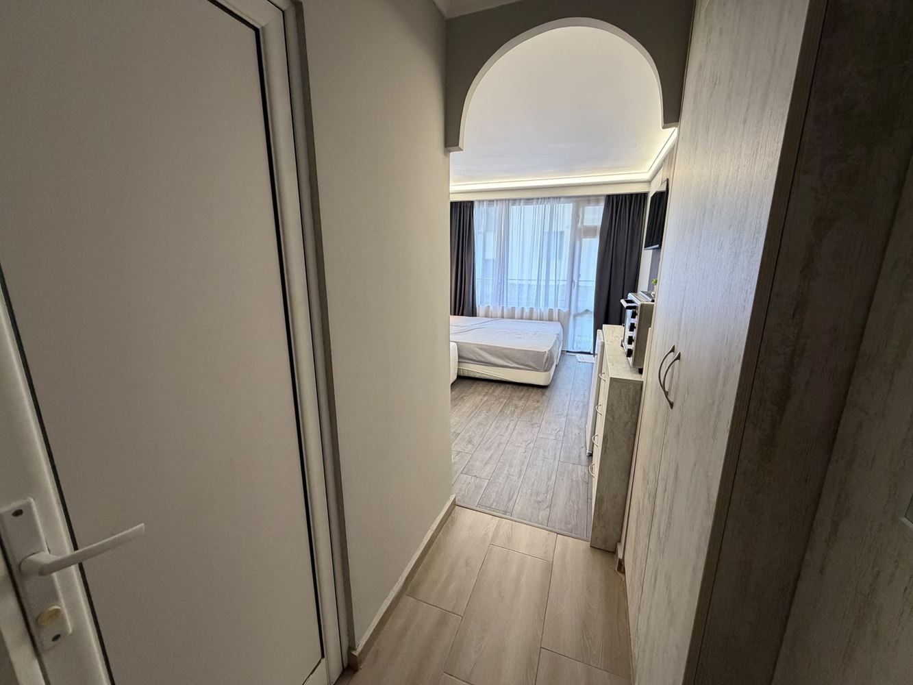 Apartament z jedną sypialnią w centrum Słonecznego Brzegu – bez opłaty za utrzymanie