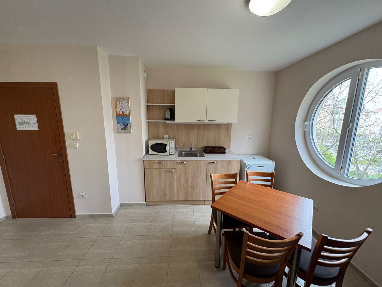 Apartament z dwiema sypialniami 300 metrów od plaży w centrum Słonecznego Brzegu
