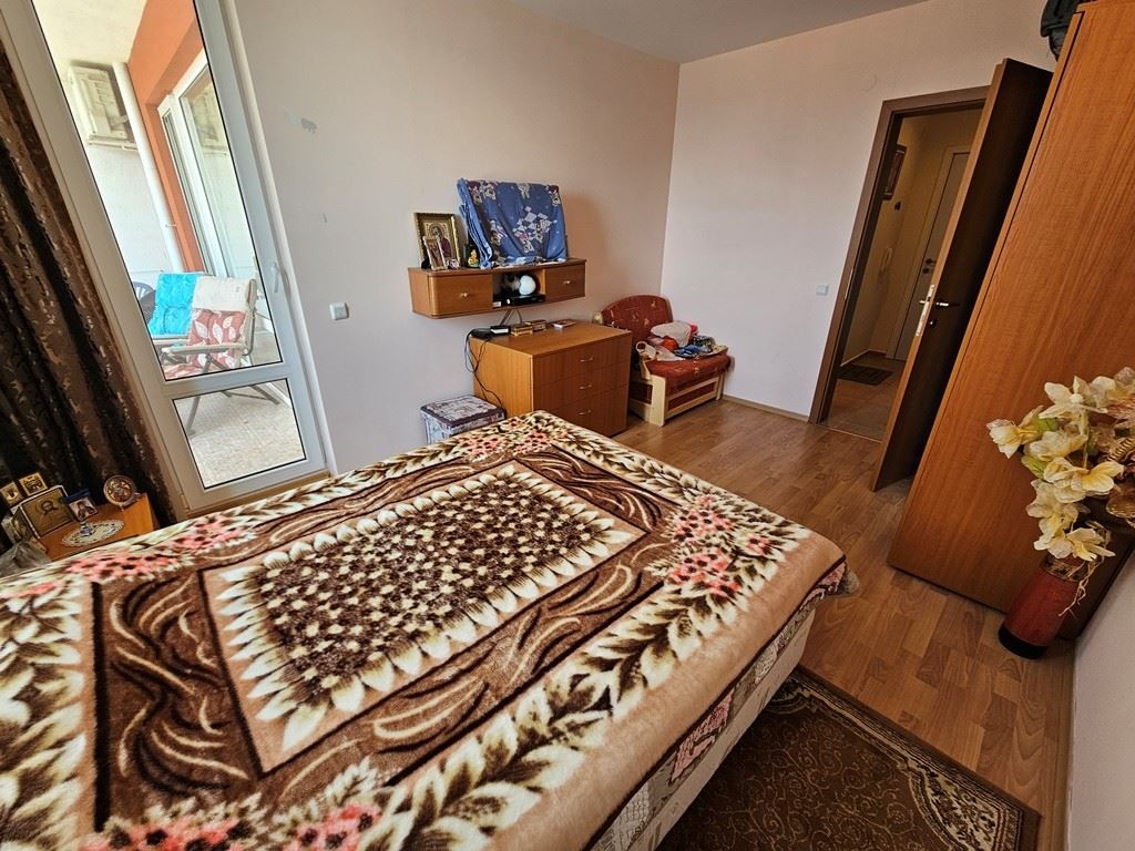 Sveti Vlas, pierwsza linia morza – panoramiczne mieszkanie z jedną sypialnią z widokiem na morze z każdego pokoju