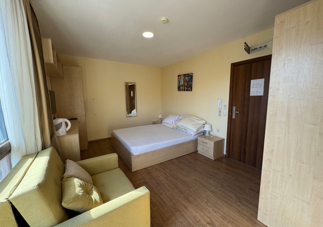 Studio w pierwszej linii brzegowej w Sveti Vlas – połączenie lokalizacji i komfortu