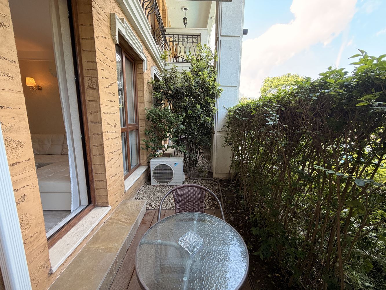 Apartament z jedną sypialnią z widokiem na park i basen w prestiżowym kompleksie w Słonecznym Brzegu
