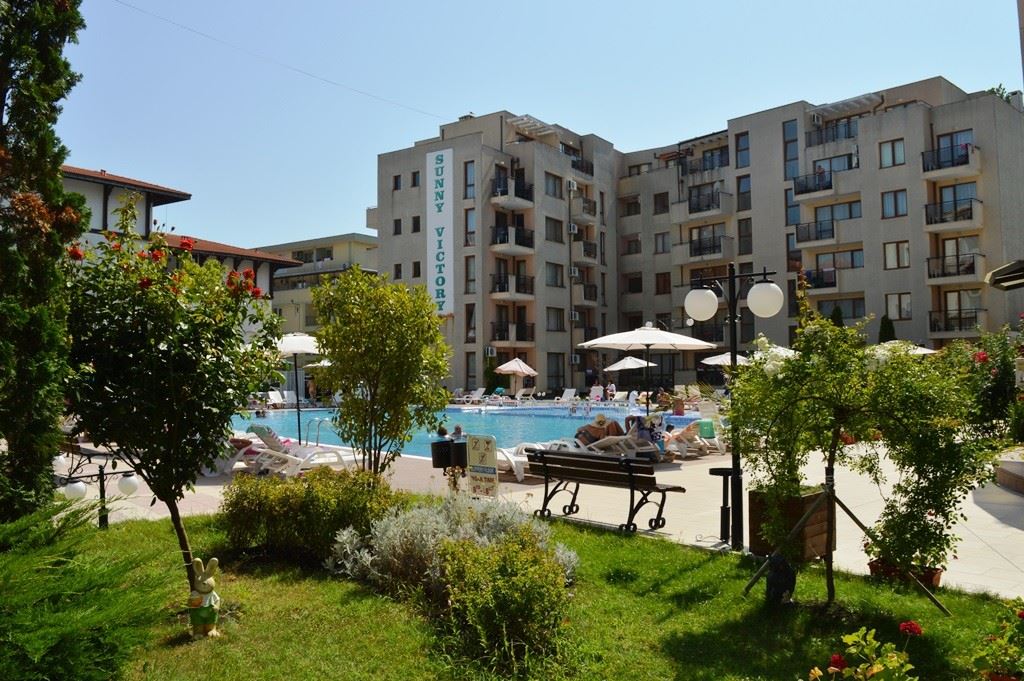 Apartament z jedną sypialnią z panoramicznymi widokami i doskonałą lokalizacją w Słonecznym Brzegu