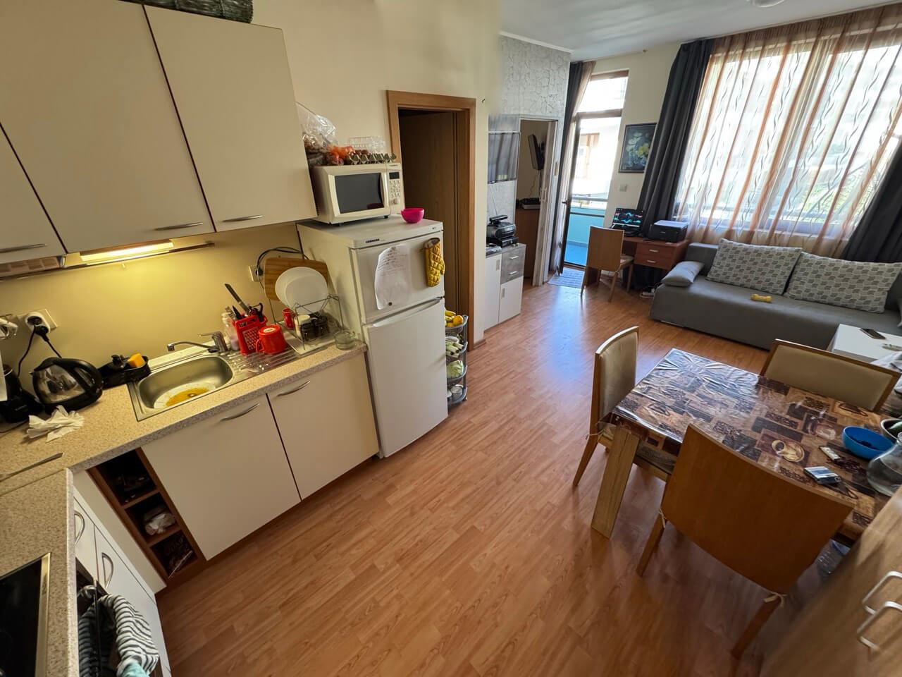 Apartament z jedną sypialnią w kompleksie z morską atmosferą na pierwszej linii w Sweti Włas