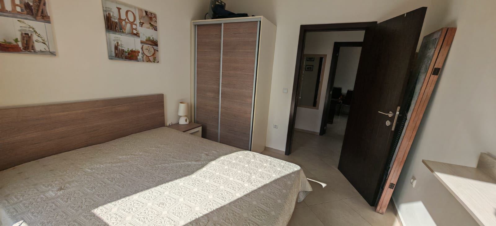 Mieszkanie z dwiema sypialniami w kompleksie z mini parkiem wodnym i SPA w Słonecznym Brzegu