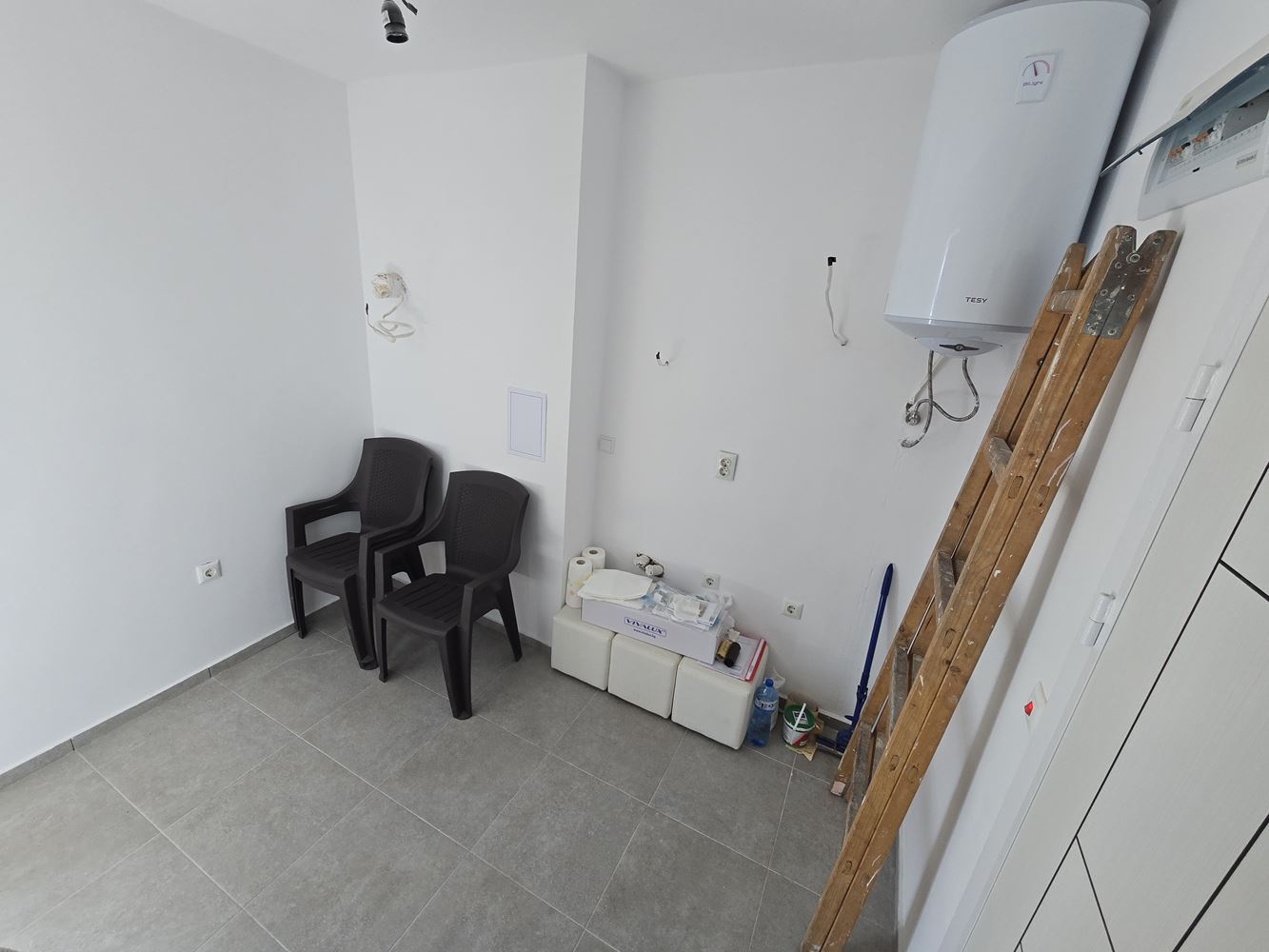 Studio z ogromnym panoramicznym tarasem i pięknym widokiem w Nesebyrze, dzielnica Cherno More 2 – bez opłaty za utrzymanie
