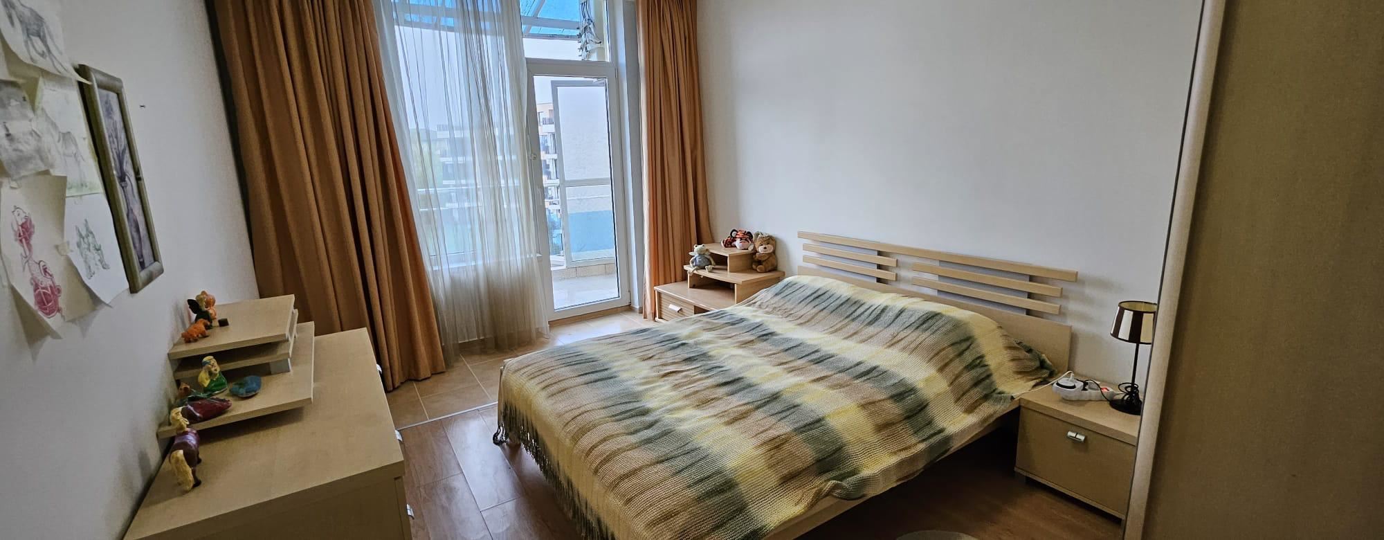 Luksus i przestrzeń tuż przy plaży – mieszkanie z dwiema sypialniami w Ravda, 50 metrów od morza