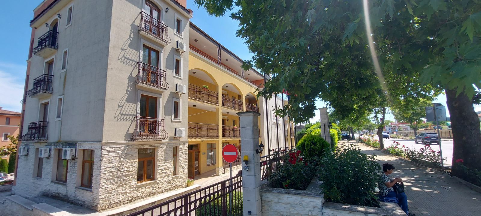 Przestronne studio w kompleksie w mieście Obzor, wśród zieleni i w krótkim spacerze od morza