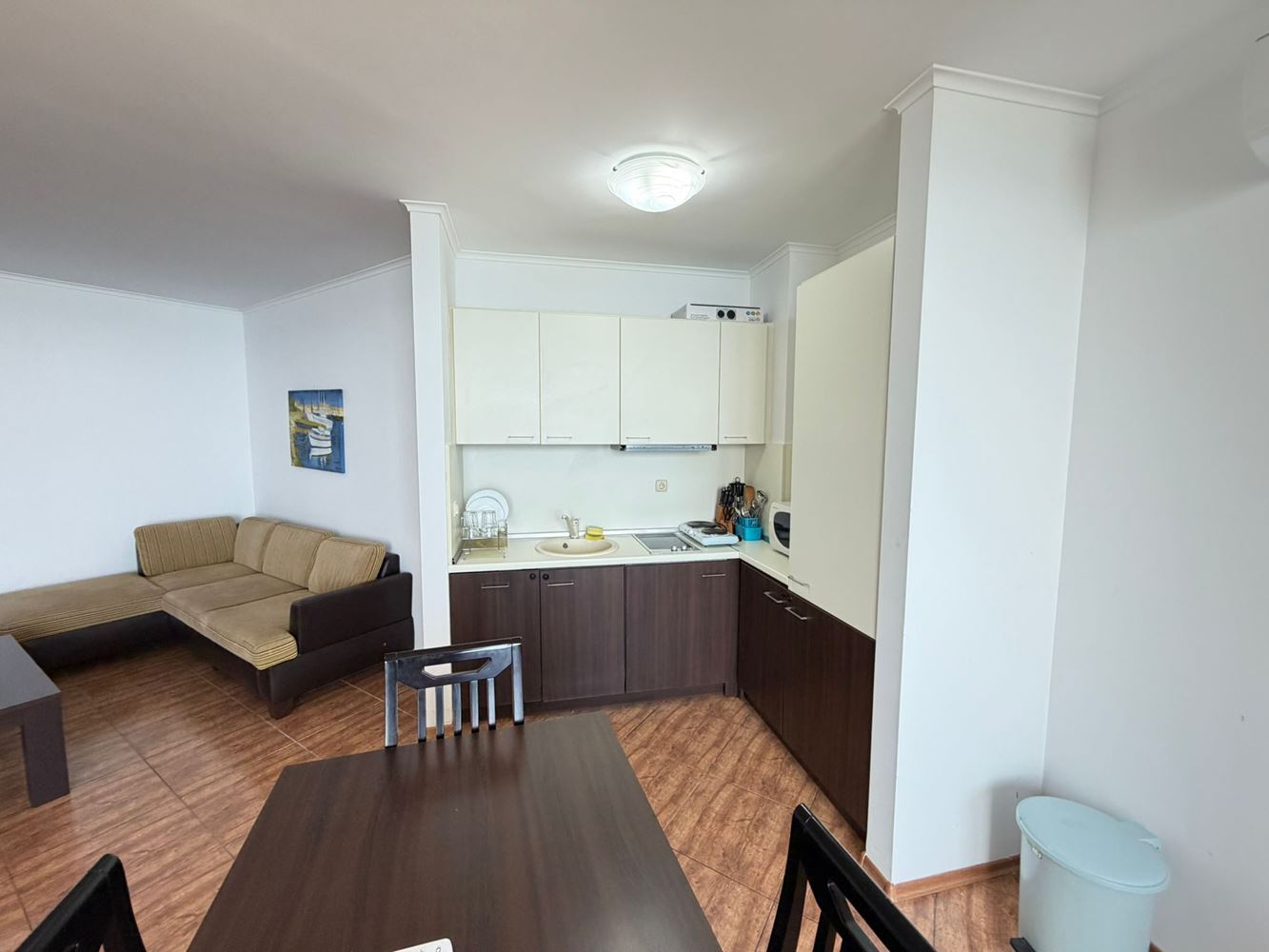 Apartament z dwiema sypialniami i bezpośrednim widokiem na morze, w pierwszej linii brzegowej w Nessebarze