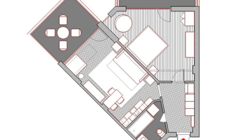 Dwupokojowe mieszkanie w pierwszej linii w Elenite z widokiem na morze i wysokim potencjałem inwestycyjnym