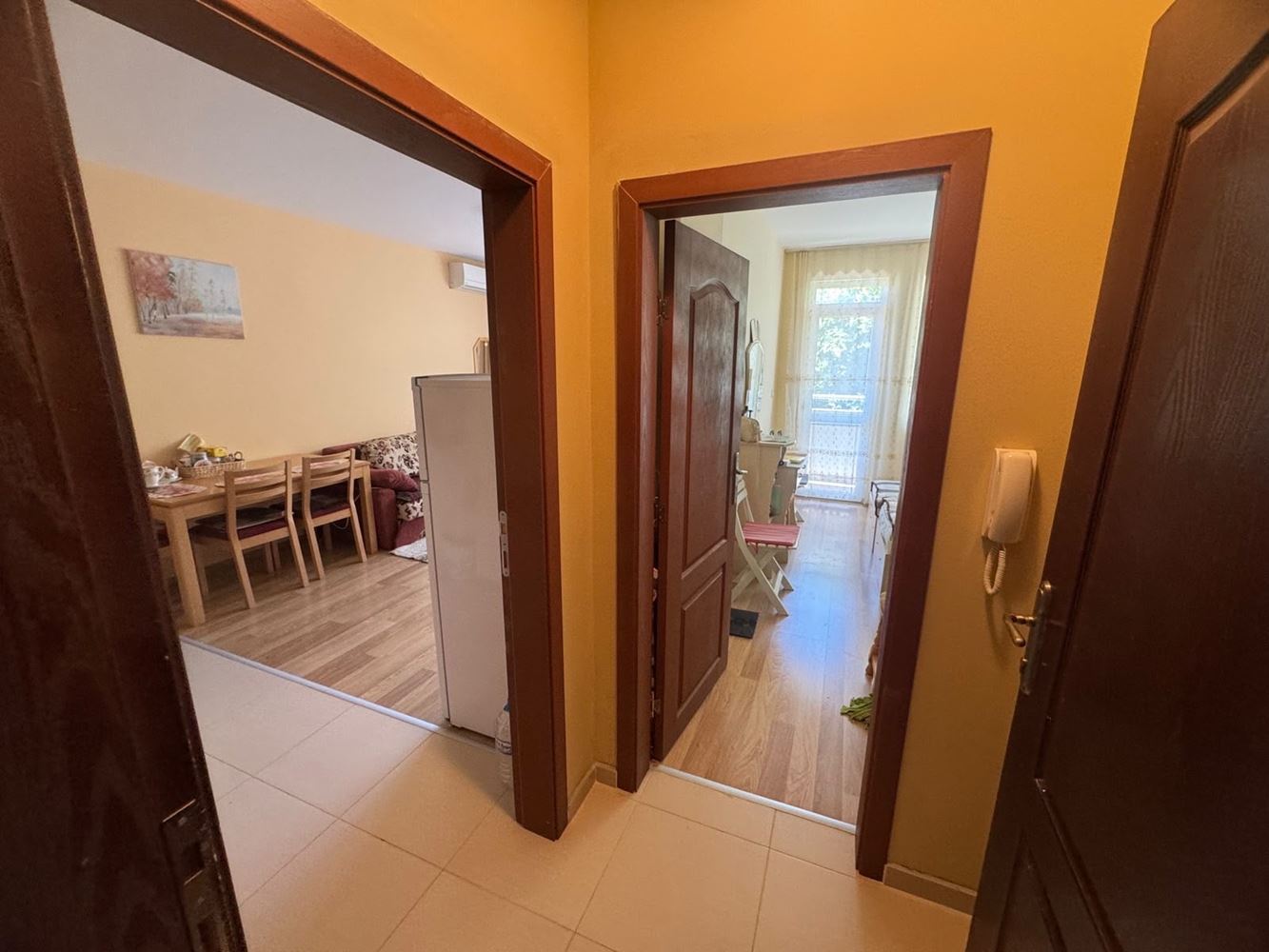Apartament z jedną sypialnią na Starym Mieście w Pomorie – w pełni umeblowany, w budynku mieszkalnym i gotowy do zamieszkania