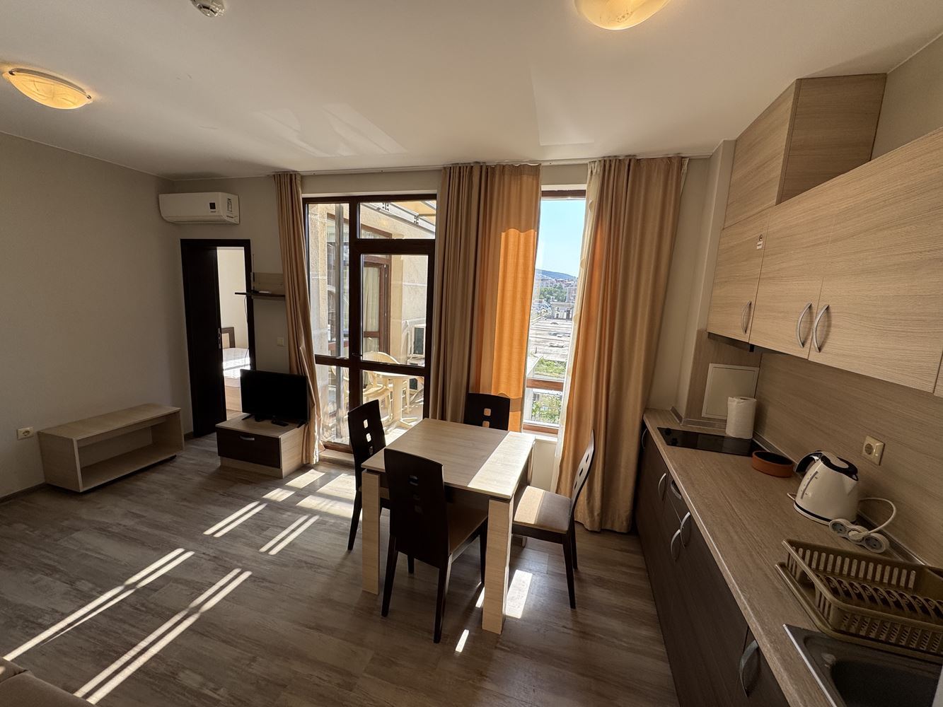 Apartament z jedną sypialnią w nowoczesnym kompleksie w Sveti Vlas – przytulna nieruchomość gotowa do zamieszkania